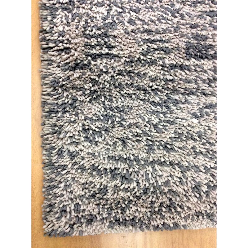 shag rug area eyeball gray mix knotted woolen hand rugs